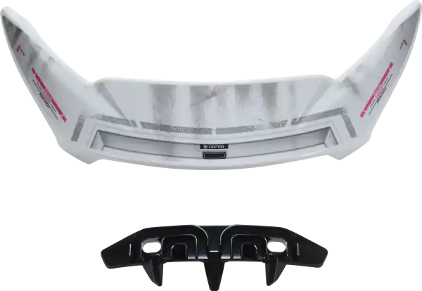 Spoiler superior casca SHOEI NXR2 Alb/Gri Super ofertă