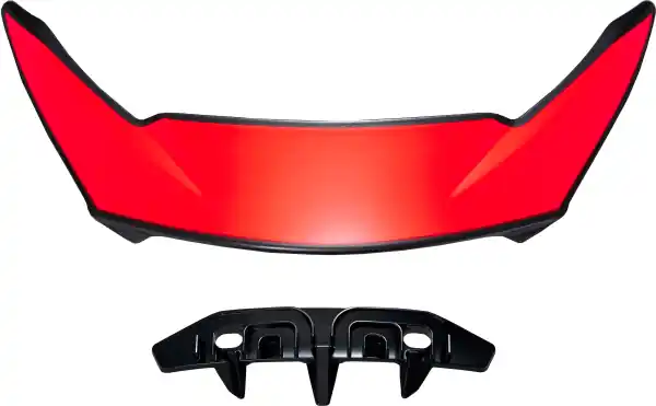 Nu rata Spoiler superior casca SHOEI NXR2 Gri / Rosu