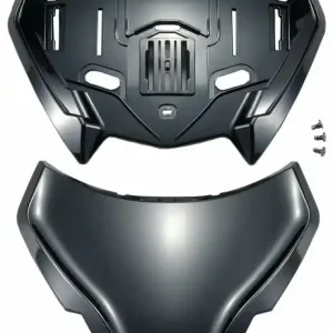 Accesoriu admisie aer frontala casca SHOEI GTA2 Negru / Negru Cumpără online