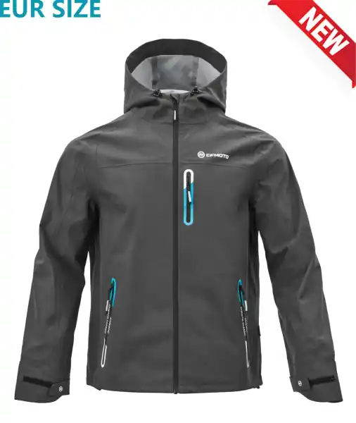 Reducere HANORAC TEXTIL CU GLUGĂ – GRI CFMOTO
