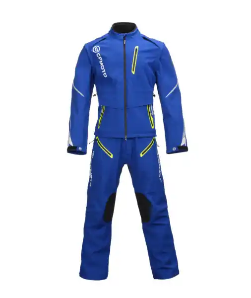 SET ECHIPAMENT MOTO CFMOTO RALLY TEXTIL – JACHETĂ + PANTALONI, ALBASTRU / GALBEN Livrare expres