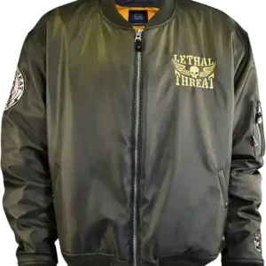 Bombsaway Jacket - Black - Medium Black M Preț redus