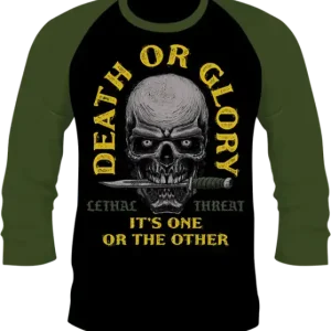 Death Or Glory T-shirt Black 2XL Preț redus