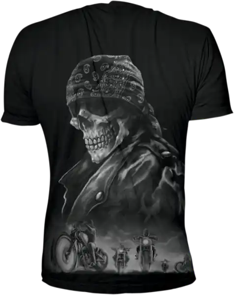 Popular Biker From Hell T-shirt Black 3x-large Black 3XL