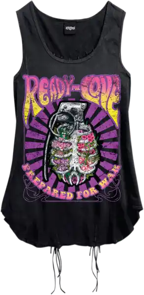 Women‘s Ready4love Tank Top Black Premium