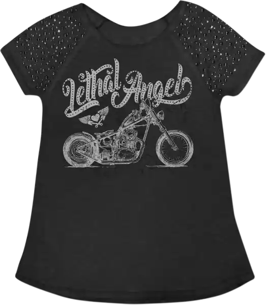 Vezi acum Women‘s Lethal Angel Bike T-shirt Black L +