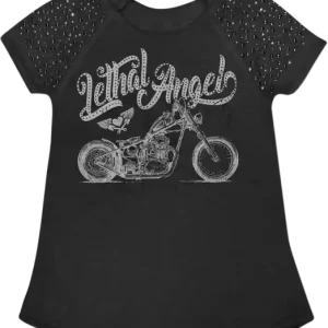 Women‘s Lethal Angel Bike T-shirt Black XL Livrare rapidă