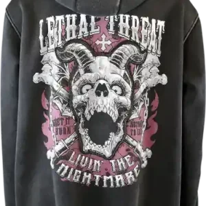Bestseller Livin‘ The Nightmare Hoodie Black L +