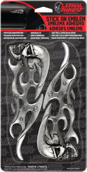 Bestseller Emblem Tribal Skull 2pk