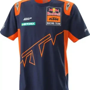 Tricou KTM Replica Team Dark Blue/Orange L Super ofertă