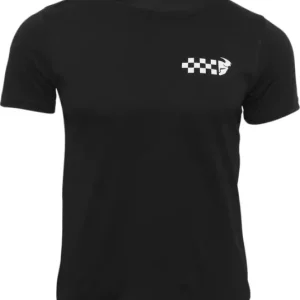 Youth Checkers T-shirt Black M Ofertă