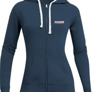 Women‘s Halo Zip-up Hooded Sweatshirt Blue XL Reducere