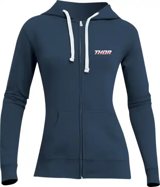 Women‘s Halo Zip-up Hooded Sweatshirt Blue XL Reducere