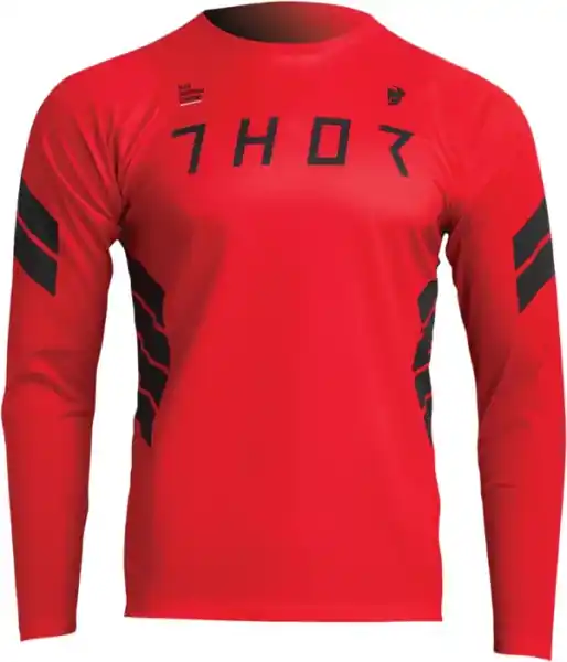 Tricou MTB Thor Assist Sting Red XL Preț promoțional
