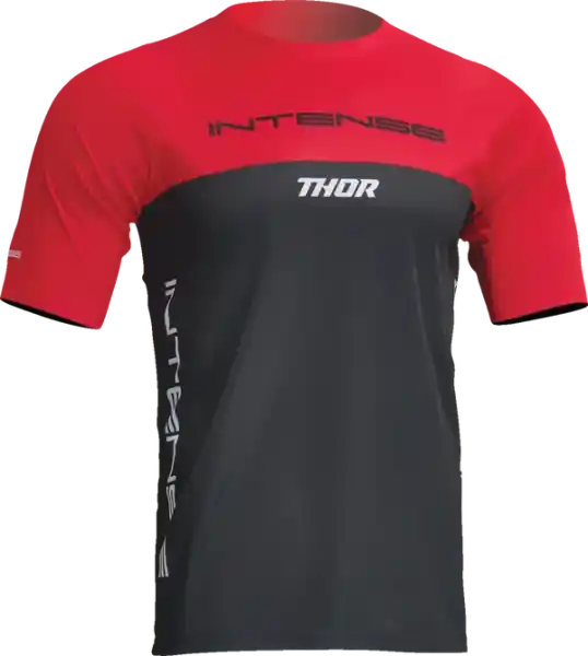 Tricou MTB Thor Intense Assist Censis Black/Red M Discount