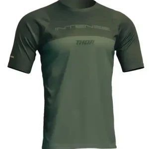 Tricou MTB Thor Intense Assist Censis Forest Green L Ofertă de sezon