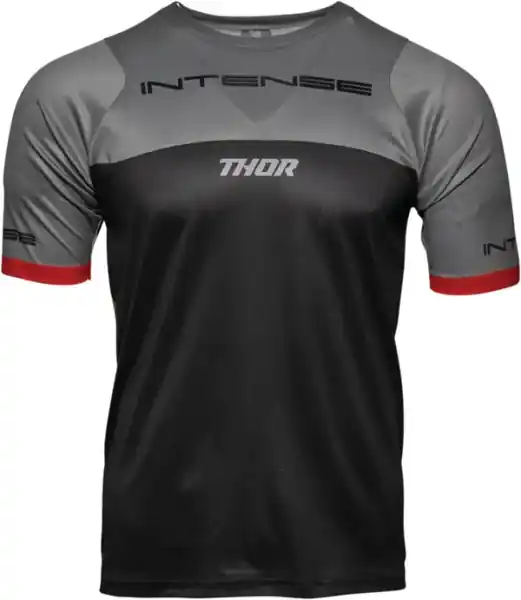 Retur gratuit Tricou MTB Thor Intense Assist Black/Gray/Red L