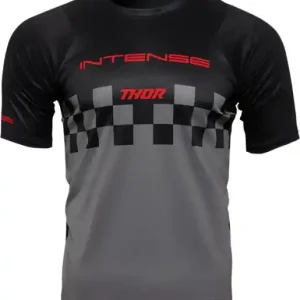 Comandă acum Tricou MTB Thor Intense Assist Chex Black/Gray M