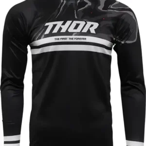 Tricou MTB Thor Assist Banger Black S Ofertă