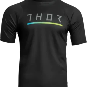 Tricou MTB Thor Assist Caliber Black XS Plată sigură