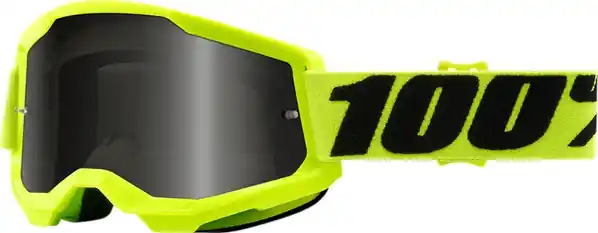 Ochelari 100% Strata 2 Sand Fluo Yellow ONE SIZE Premium