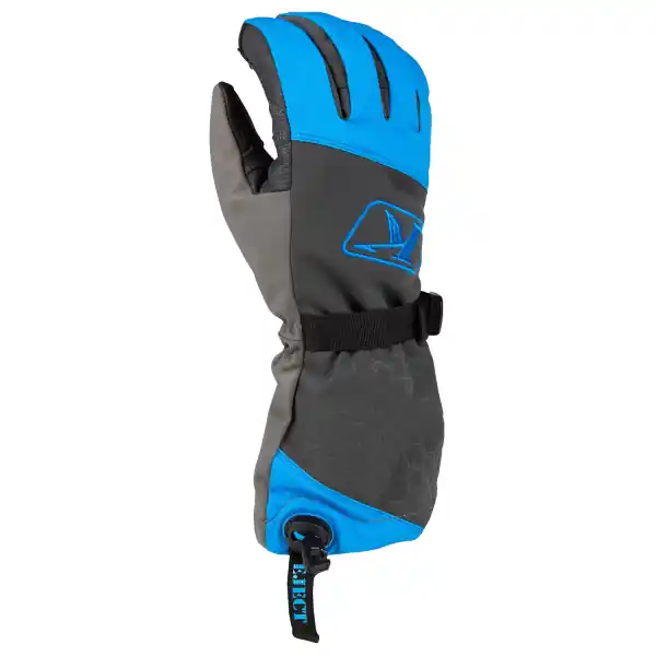 Manusi Snowmobil Klim Powerxross Gauntlet Insulated Black/Fiery Red Expediere rapidă