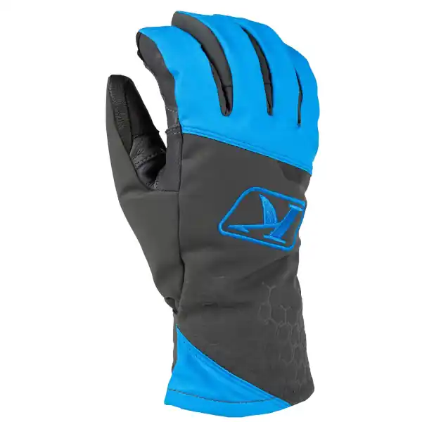 Ieftin Manusi Snowmobil Klim Powerxross Insulated Asphalt - Hi-Vis