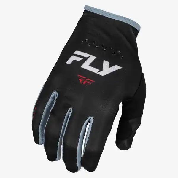 Cel mai bun preț Manusi Moto Fly Lite Negru/Alb/Rosu M