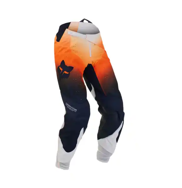 Pantaloni Moto Fox 360 Revise Navy/Portocaliu 28 Popular