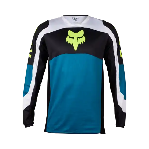 Comandă acum Tricou Moto Fox 180 Nitro Albastru Maui S