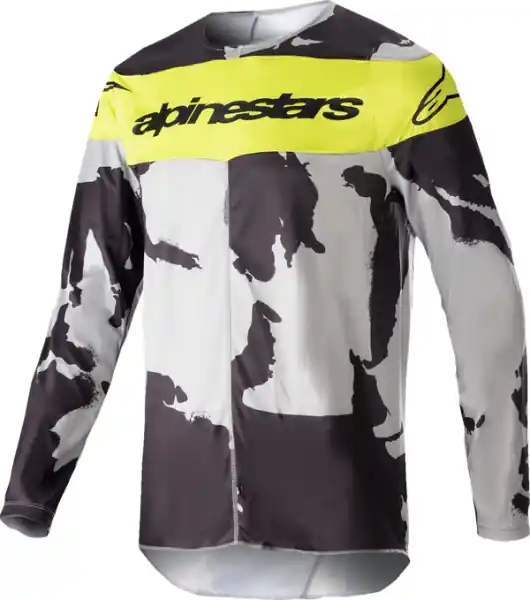 Tricou Alpinestars Racer Tactical Grey/Yellow L Retur ușor