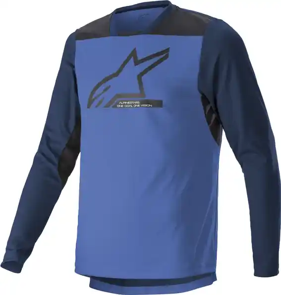 Tricou MTB Alpinestars Drop 6 Mid-Blue/Black L Plată sigură