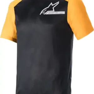 Calitate înaltă Tricou MTB Alpinestars Alps 4.0 V2 Black/Tangerine/White S