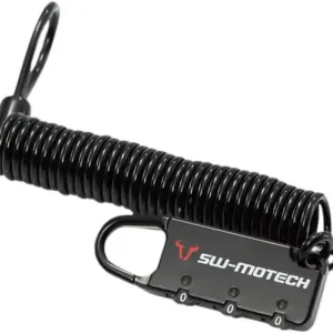 Cable Lock For Motorcycle Luggage Black Cumpărături sigure
