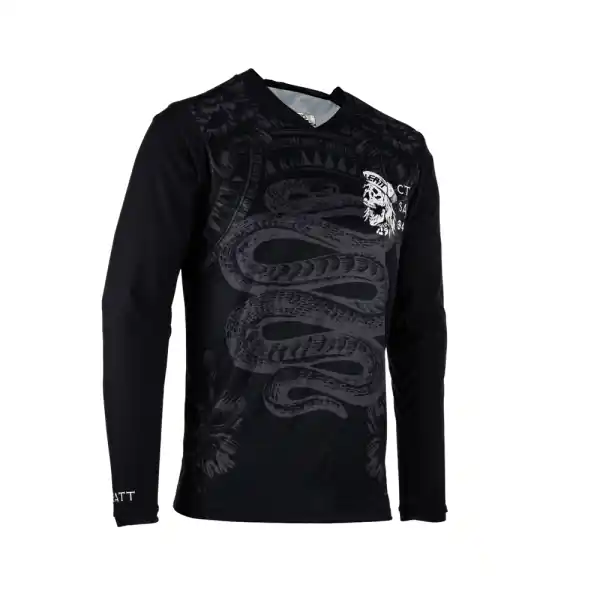 Tricou MTB Leatt Gravity 3.0 Black XS Reducere