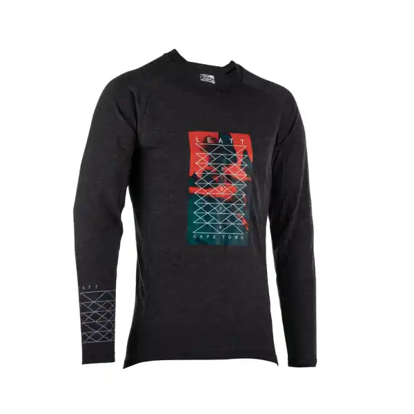 Cumpără acum Tricou MTB Leatt Gravity 2.0 Black 2XL