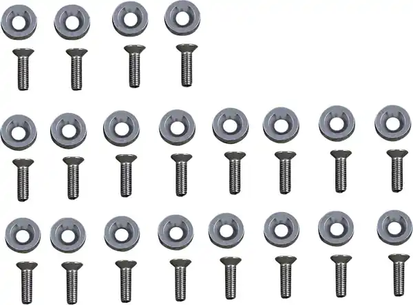 Expediere rapidă Fender Washer Kit Silver