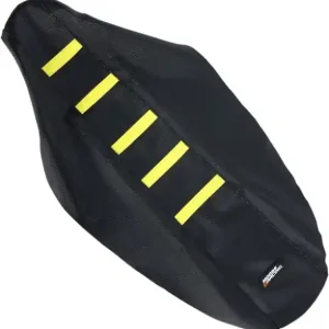 Disponibil imediat Husă pentru scaun MOOSE RACING cu nervuri, galben-suz