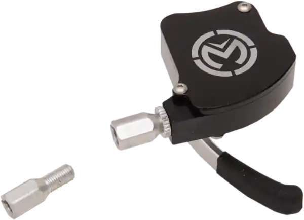 Atv Thumb Throttle Black Plată securizată