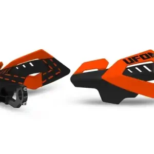 Arce universale pentru protecții de mâini pentru motocross, portocaliu fluorescent Premium