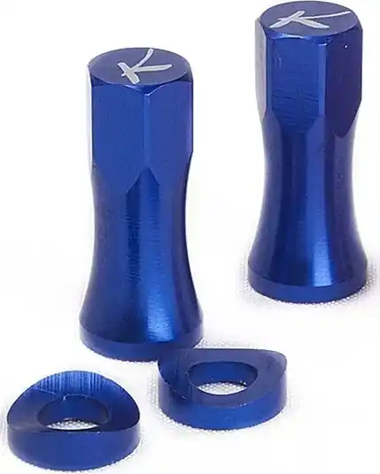 Disponibil imediat Rim Lock Nut Blue