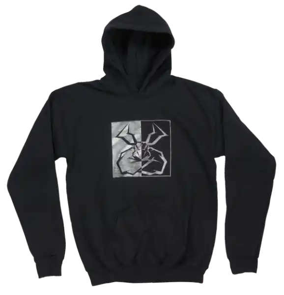 Youth Split Personality Hoodie L + Livrare rapidă