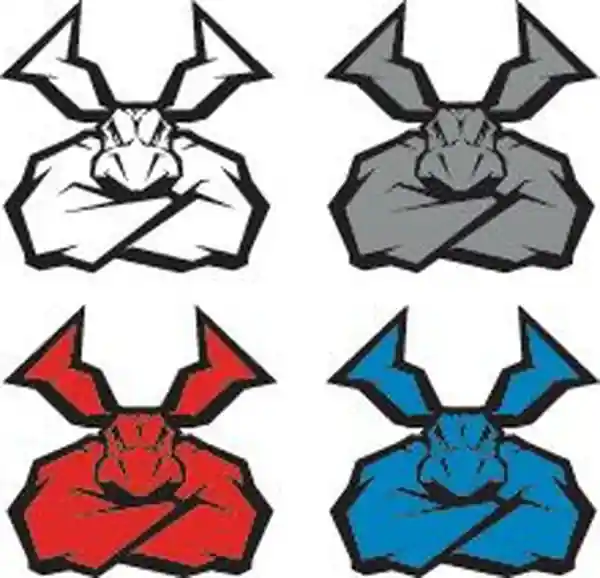 Cel mai bun preț MOOSE RACING Moose Decal Blue, Gray, Red, White