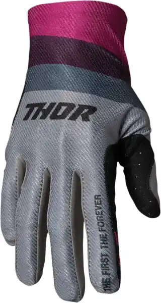 Reducere specială Manusi MTB Thor Assist React Gray/Purple 2XL
