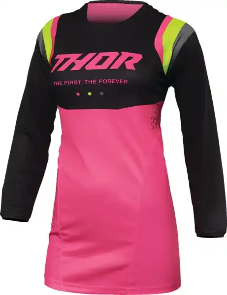 Tricou Dama Thor Pulse Rev Charcoal/Pink L Comandă acum
