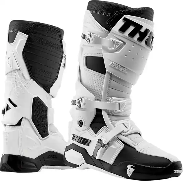 Cizme Thor Radial MX Fluo White 51 Expediere rapidă