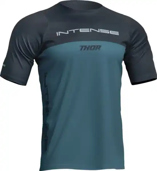 Tricou MTB Thor Intense Assist Censis Midnight Blue/Teal M Disponibil imediat