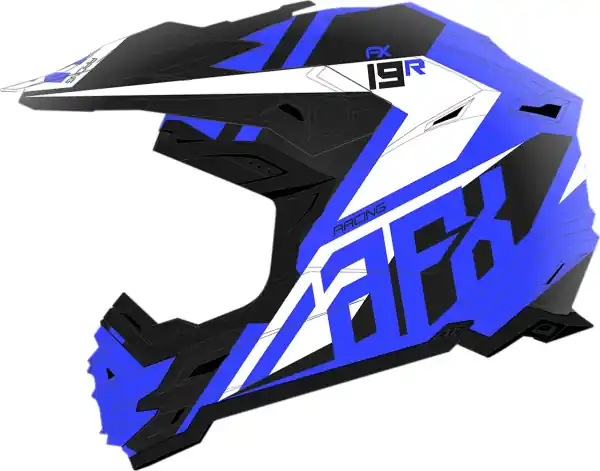 Ultima șansă Helmet Fx19r Mat-blue 2xl Blue 2XL