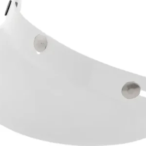 3-snap Vintage Bubble Snap On Visor Peak Gloss White White ONE SIZE Ofertă de sezon