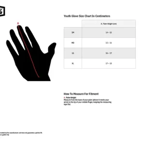 Doar azi Youth Ridecamp Gloves Blue L